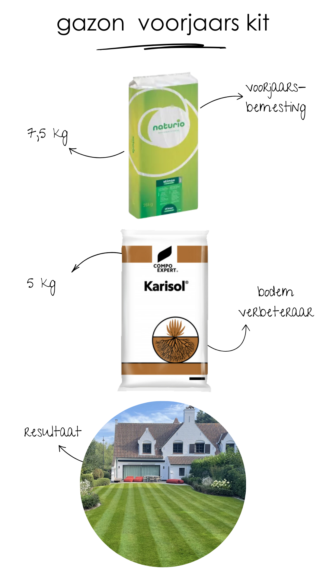 Gazon voorjaars kit