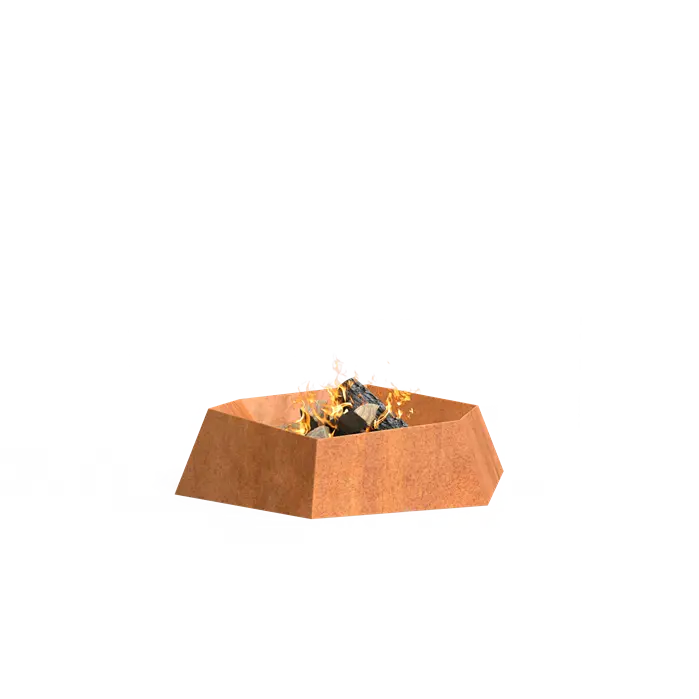 Zeszijdige vuurschaal