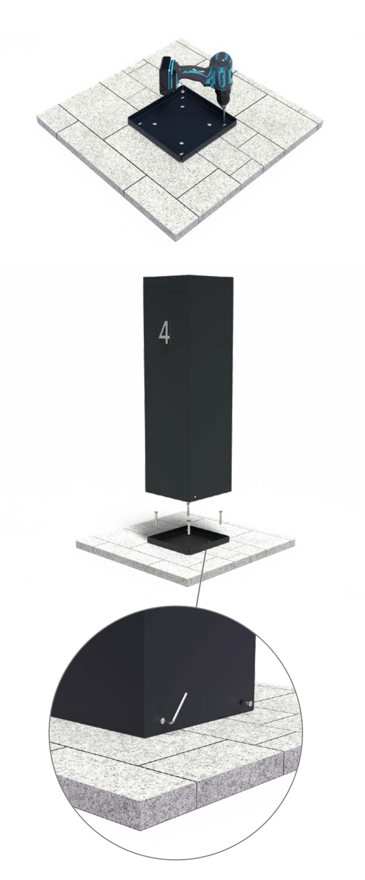 Pakketbrievenbus - C.A