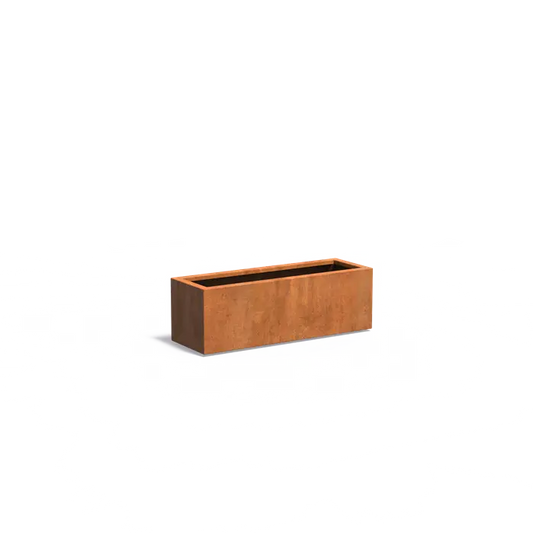 Moestuinbak cortenstaal 120x40x40cm