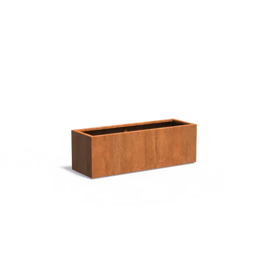 Moestuinbak cortenstaal 150x50x50cm