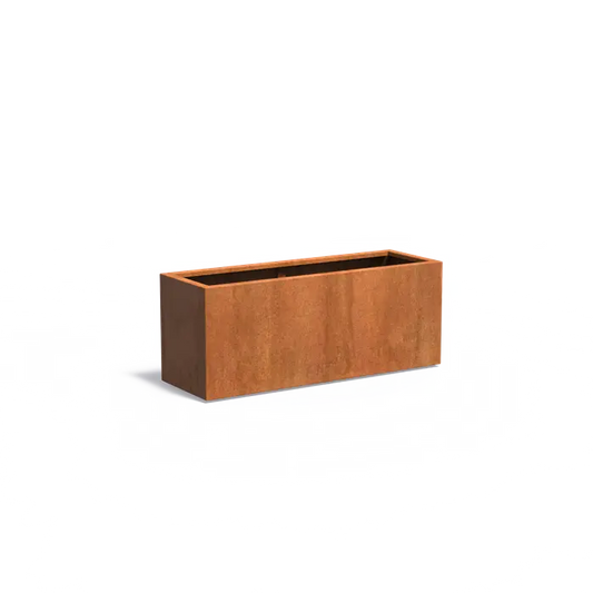 Moestuinbak cortenstaal 150x50x60cm