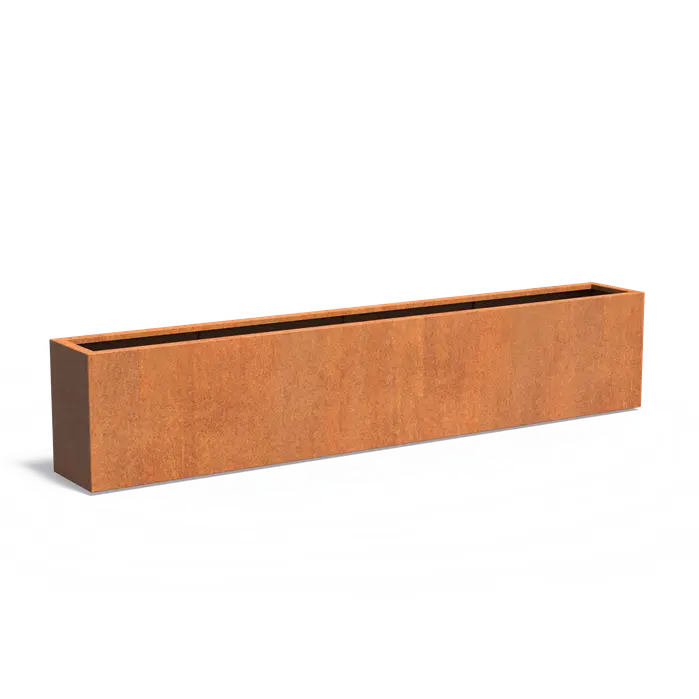 Moestuinbak cortenstaal 300x40x60cm