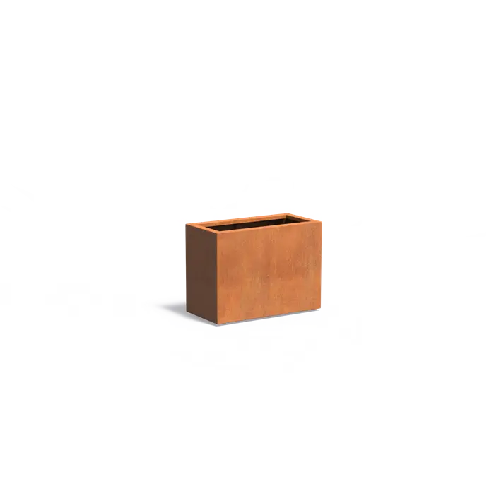 Moestuinbak cortenstaal 80x40x60cm