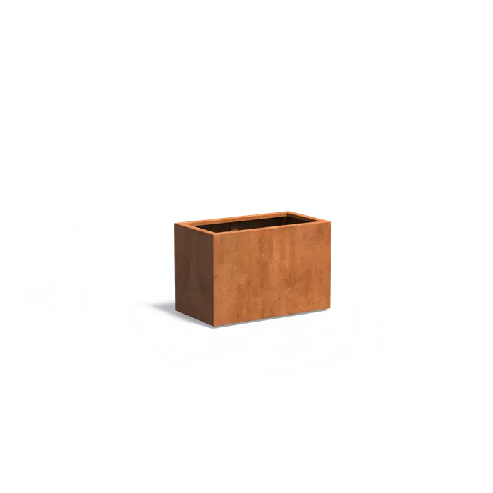 Moestuinbak cortenstaal 90x50x60cm